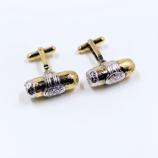 Vintage Sterling Silver Hayward Cigar Cufflinks