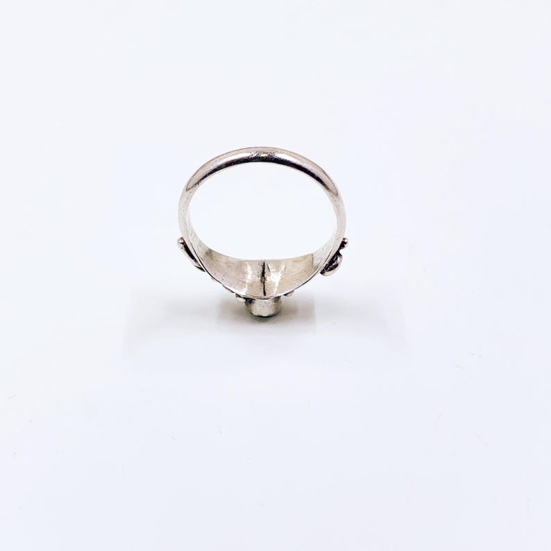Vintage Sterling E. Begay Turquoise Ring, Size 6 3/4 Ring