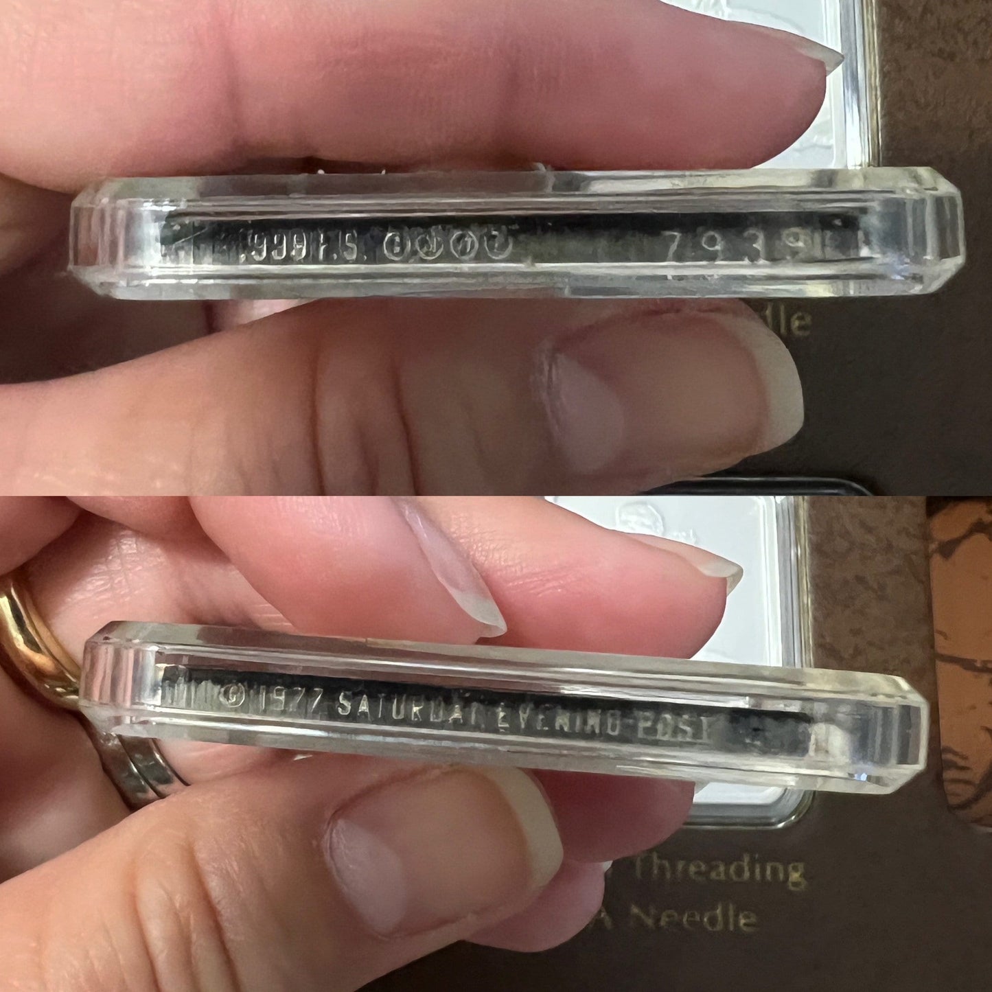 Vintage Fine Silver Ingot Collection Norman Rockwell | Norman Rockwell’s 12 Best Loved Post Covers | 1 OZ Fine Silver Ingot Collection of 12