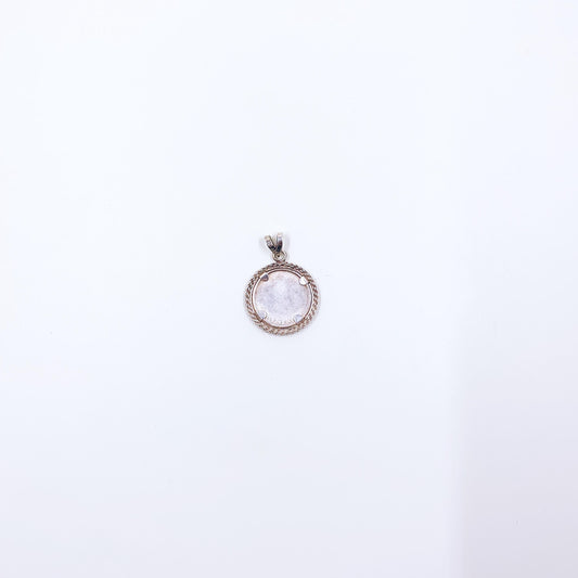 Silver Cherub Angel Pendant, Silver Angel Raphael Charm, Guardian Angel Medallion Charm