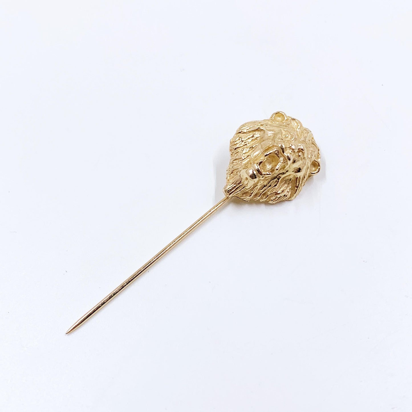 Vintage 14k Lion Stick Pin