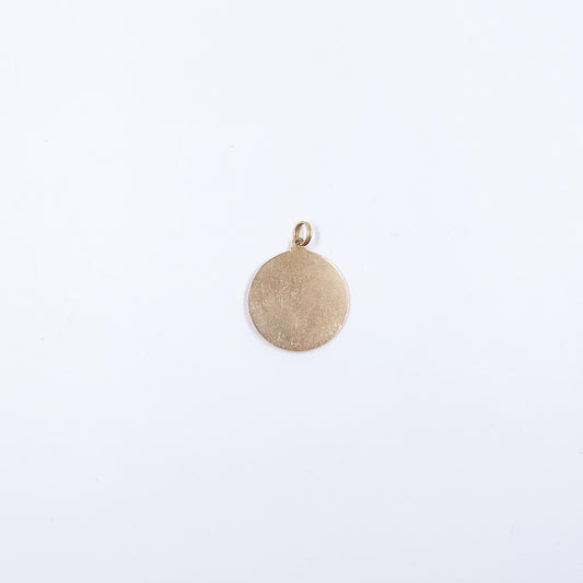 Vintage 14K Scorpio Zodiac Charm, October November Birthday Horoscope Astrology