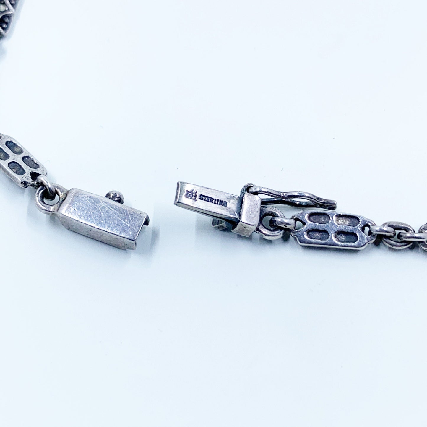 Vintage Art Deco Style Onyx Necklace | Vintage Creations Heirloom 73 Jewelry