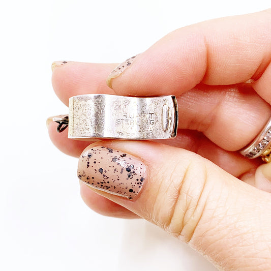 Vintage Sterling Truart Whistle Pendant
