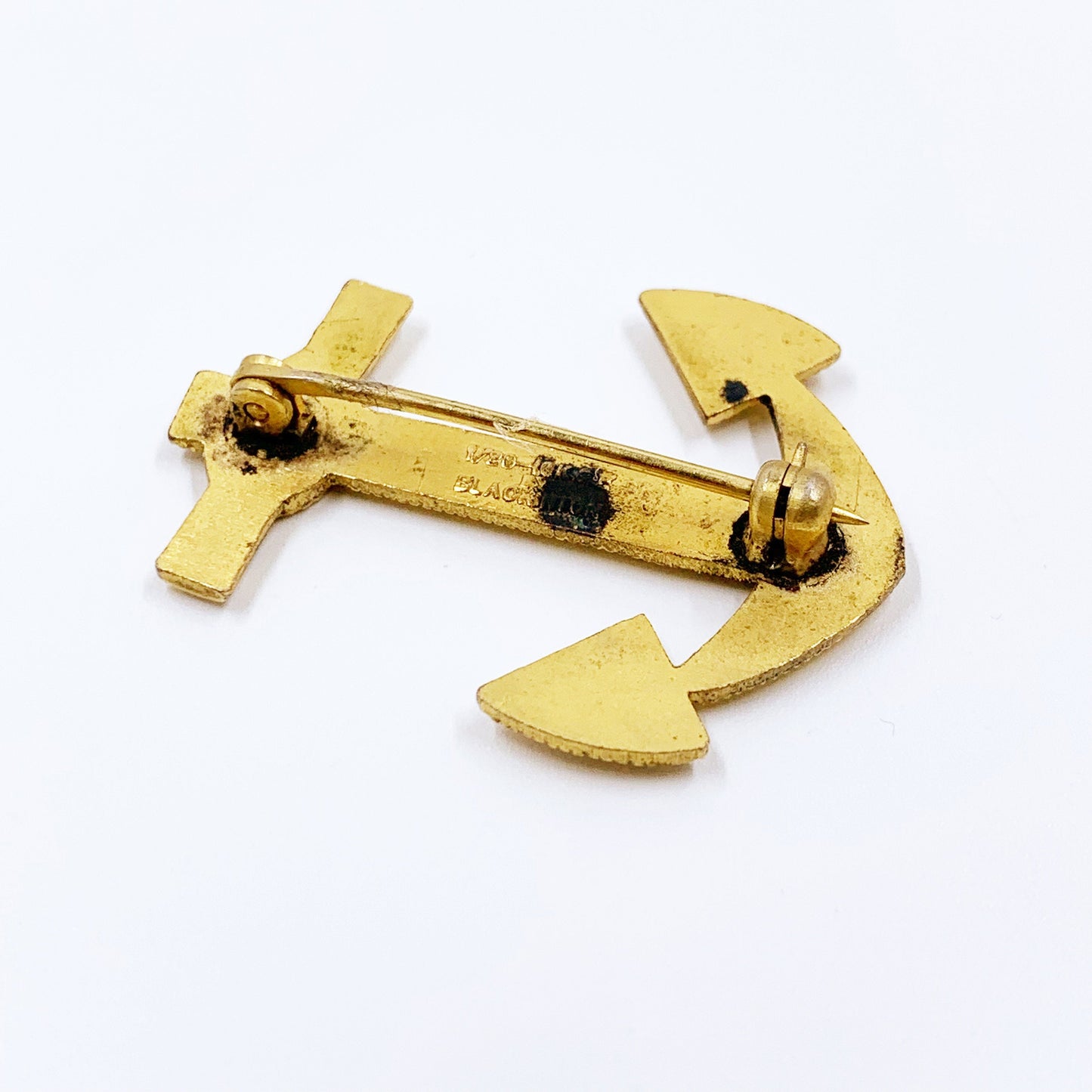 Vintage Blackinton Anchor Brooch | Nautical Anchor Brooch