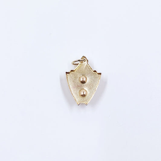 Antique Etruscan Revival 12k Conversion Pendant