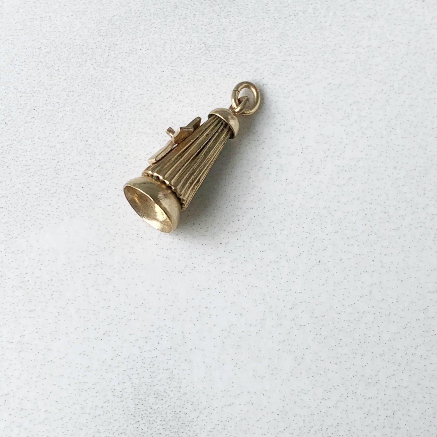 Vintage Gold Filled Windmill Charm | Movable Windmill Charm