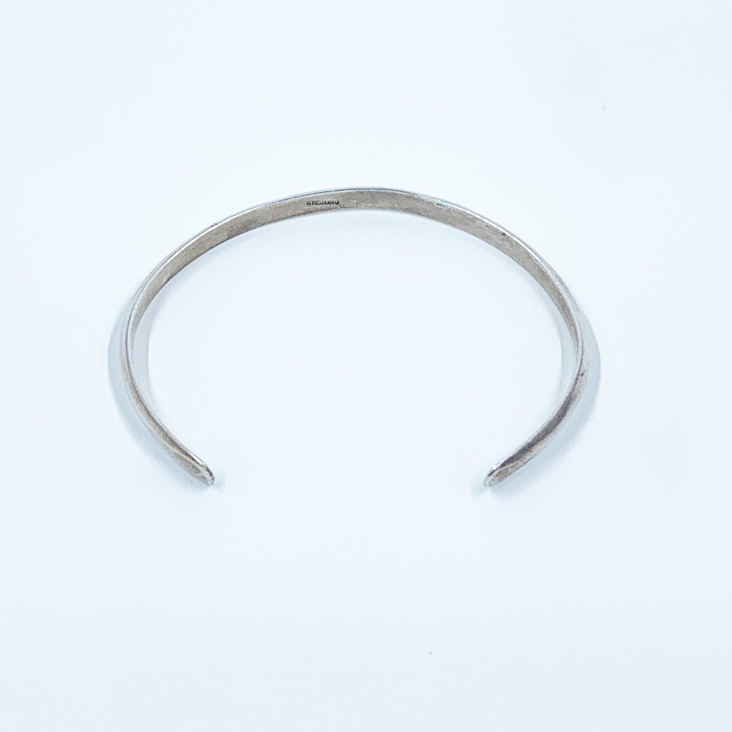 Vintage Silver Cuff Bracelet | Sterling Silver Cuff | Stacking Bracelet
