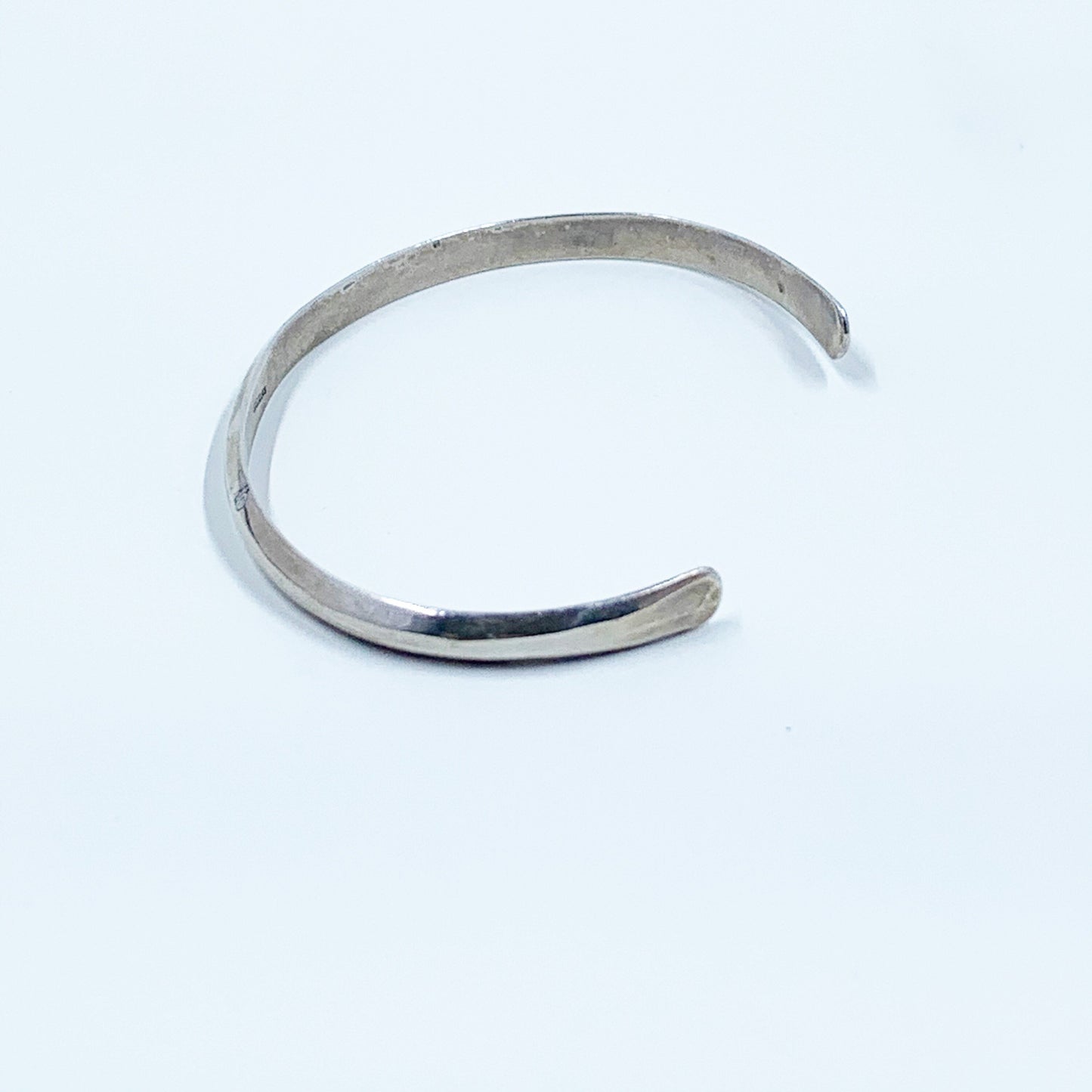 Vintage Silver Cuff Bracelet | Sterling Silver Cuff | Stacking Bracelet