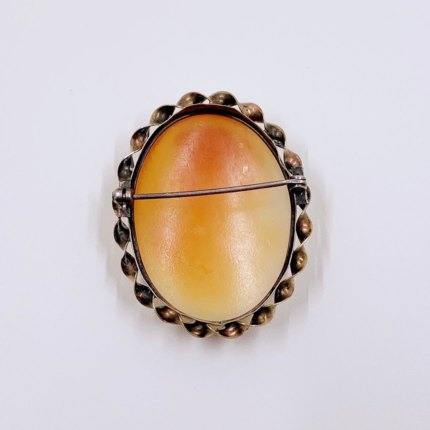 Vintage Gold Filled Cameo Brooch