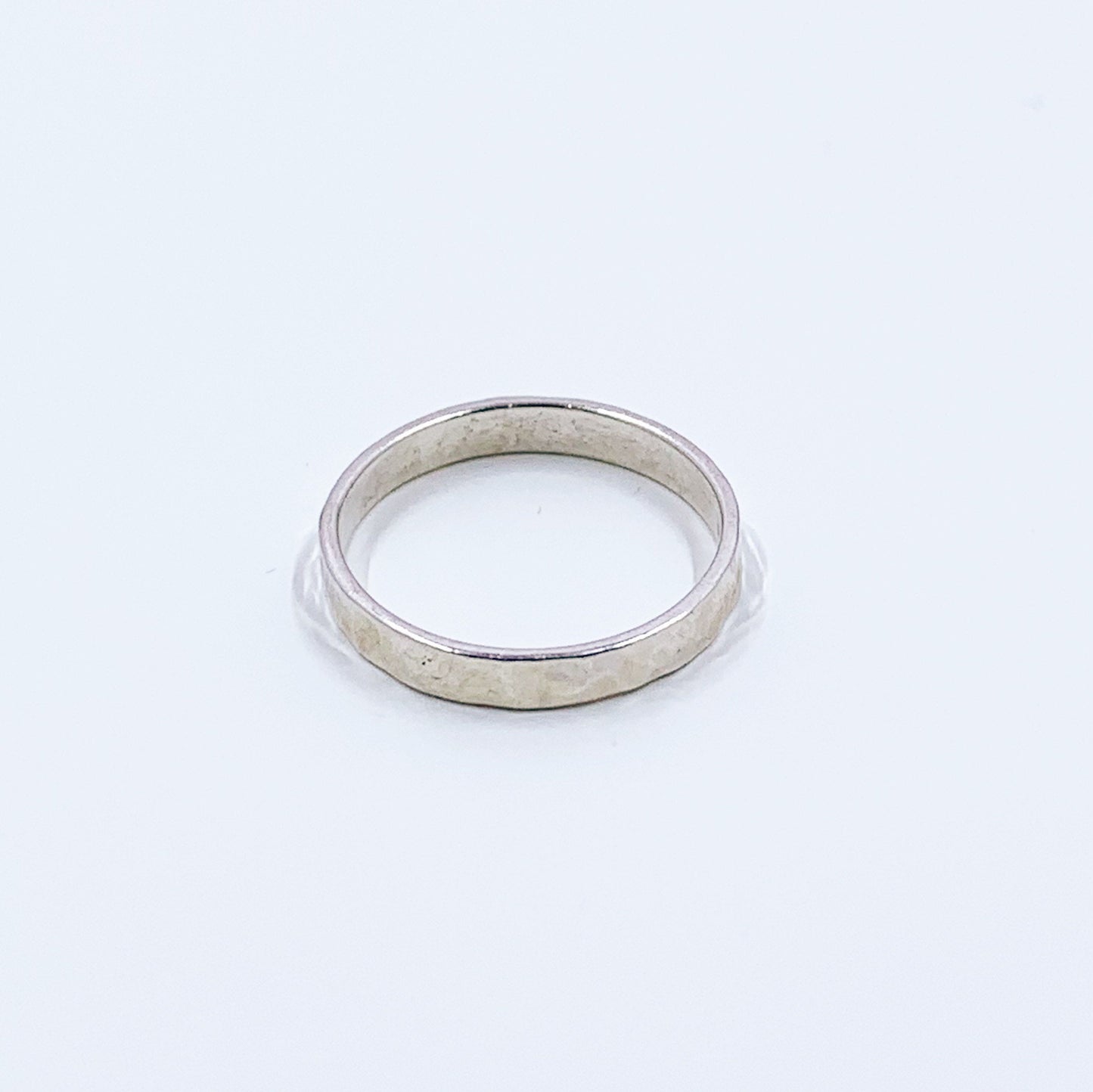 Vintage Silver Hammered Band | Sterling LIZ RON Ring