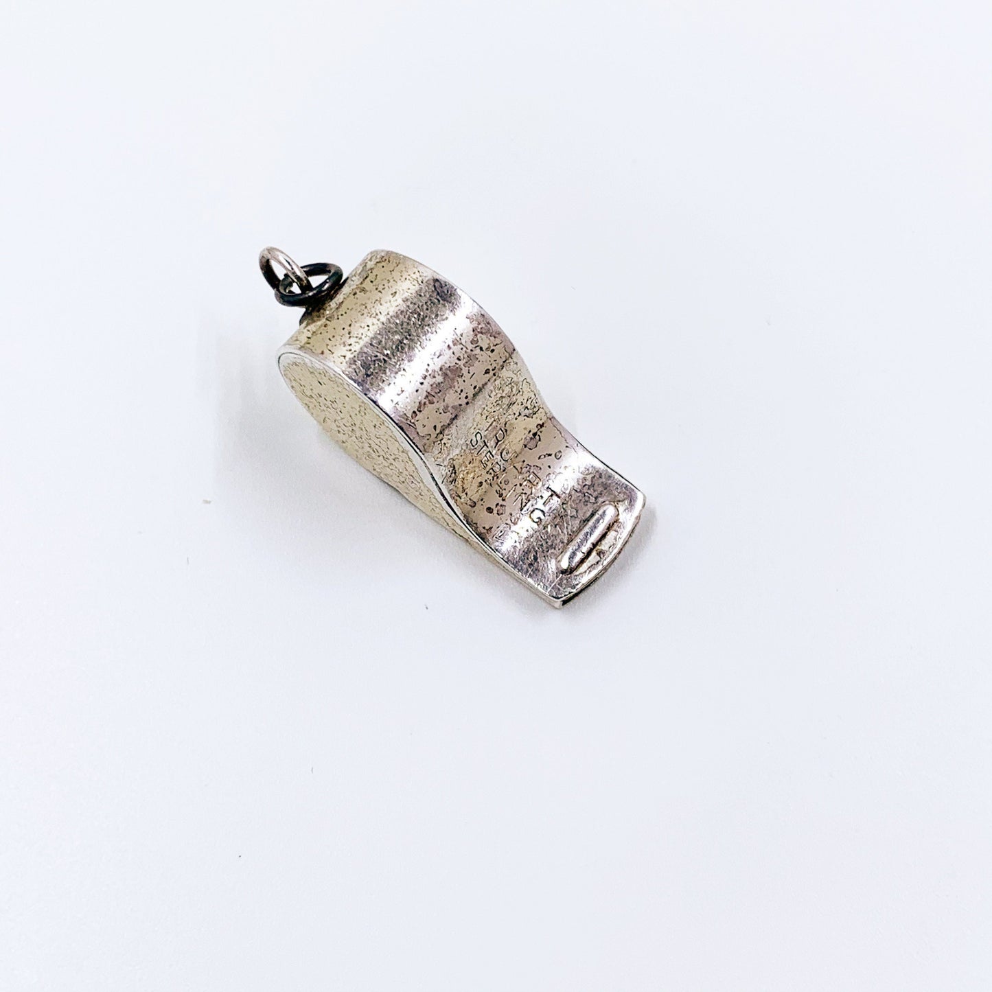 Vintage Sterling Truart Whistle Pendant