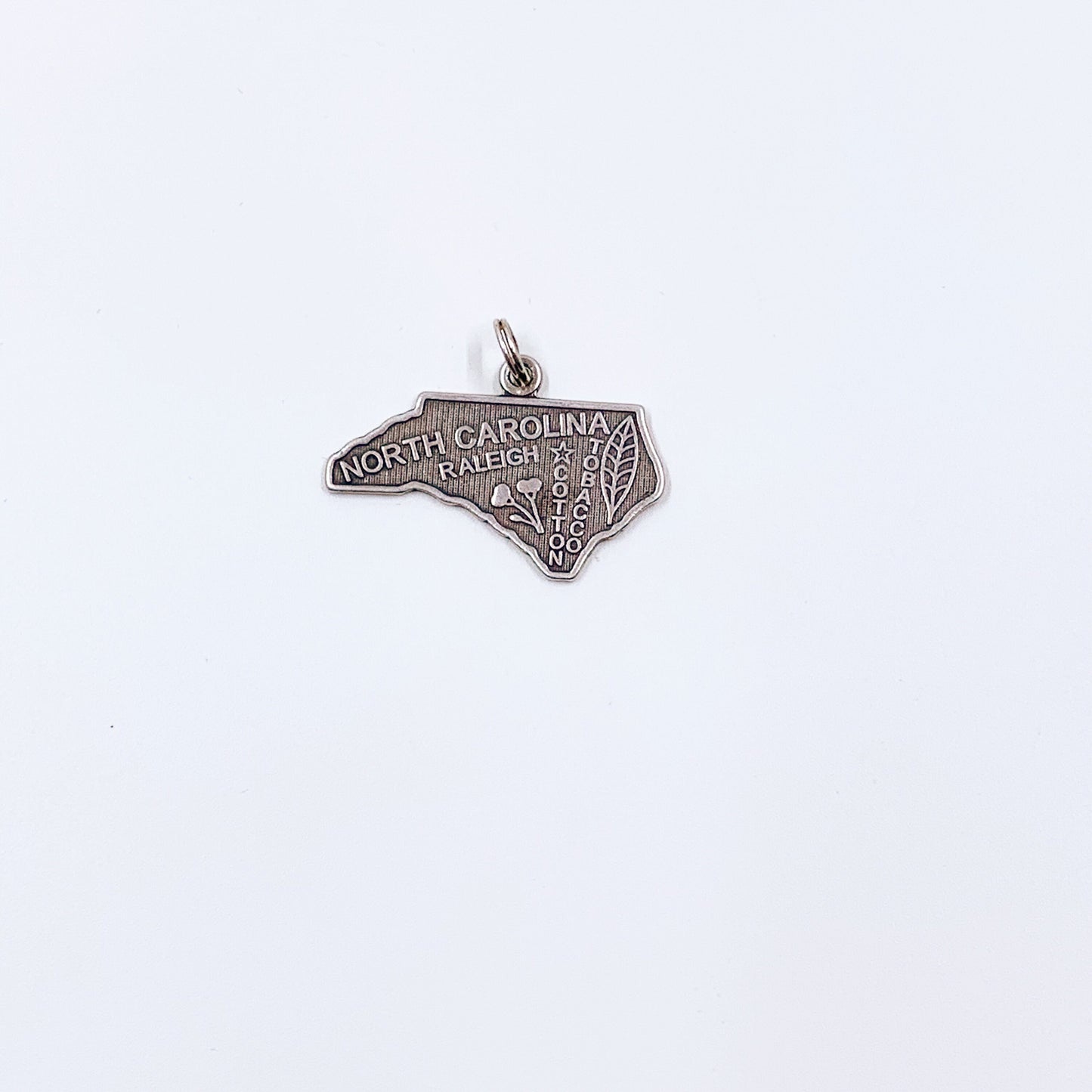 Vintage North Carolina State Charm | Silver State of North Carolina Charm