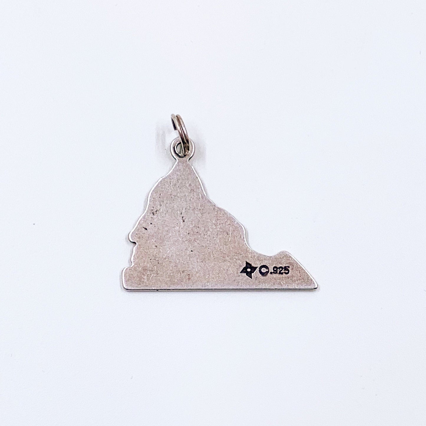 Vintage Virginia State Charm | Silver State of Virginia Charm