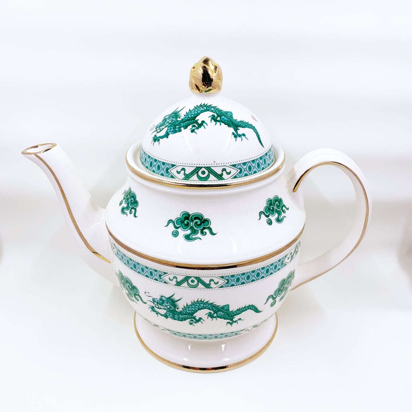 Vintage Price Kensington PEK ROYAL Green Dragon Teapot