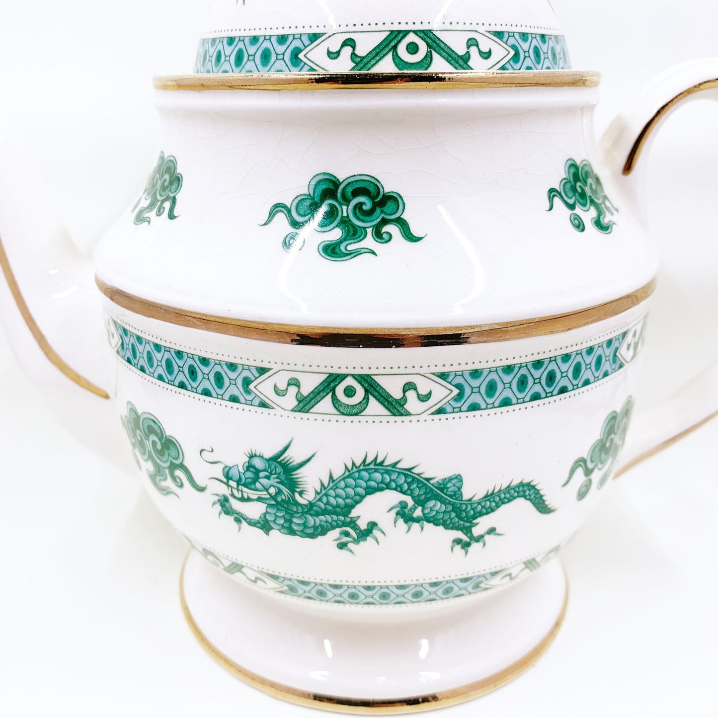 Vintage Price Kensington PEK ROYAL Green Dragon Teapot