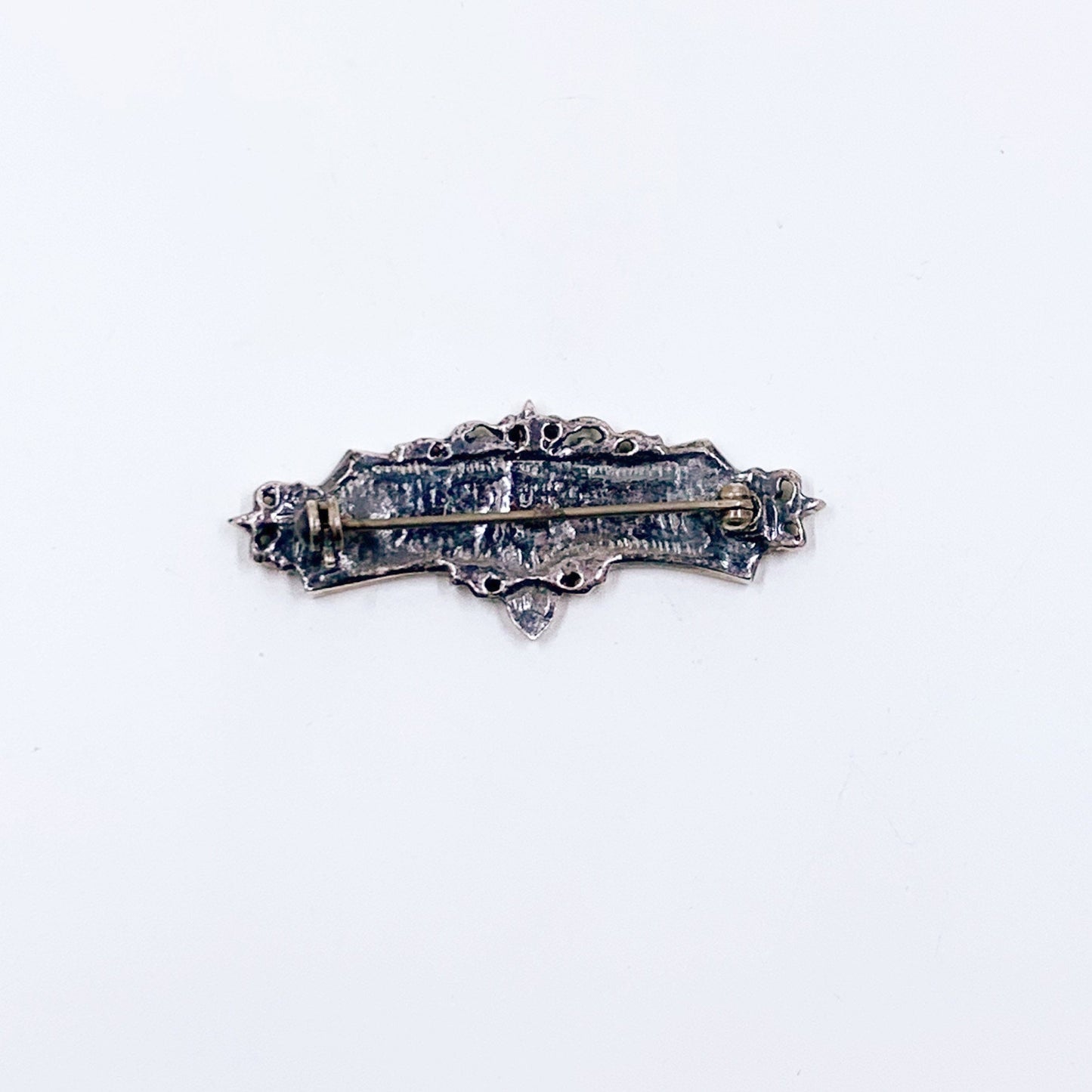 Vintage Silver LOVE Brooch | LOVE Letter Brooch